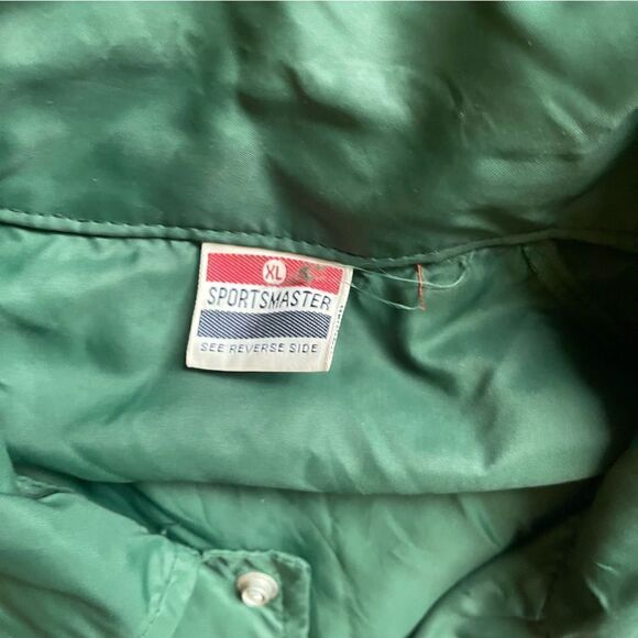 VINTAGE JACKET 90'S WINDBREAKER CATHOLIC UNIVERSITY - Picture 4 of 11